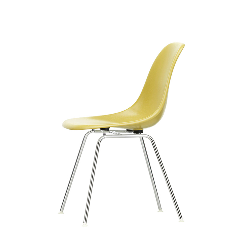 Chaise EAMES FIBERGLASS CHAIR DSX Ocre clair Eames VITRA