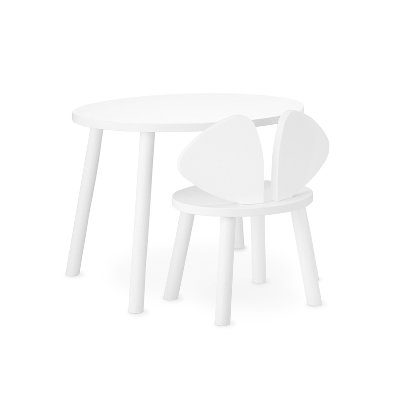 Table enfant Table enfant MOUSE 2 à 5 ans Blanc NOFRED