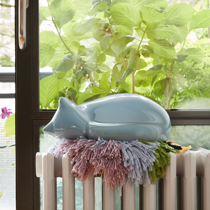 Objet décoratif RESTING CAT Blanc VITRA