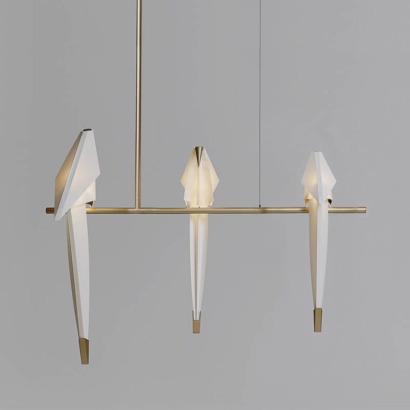 Suspension PERCH BRANCH L 73 Blanc MOOOI