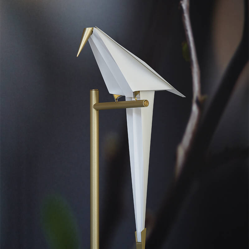 Lampadaire PERCH Lampadaire Blanc MOOOI