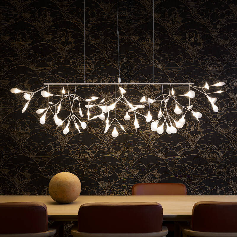 Suspension HERACLEUM III Linear Blanc MOOOI
