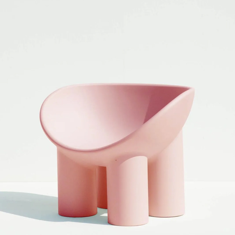 Fauteuil ROLY POLY Rose DRIADE