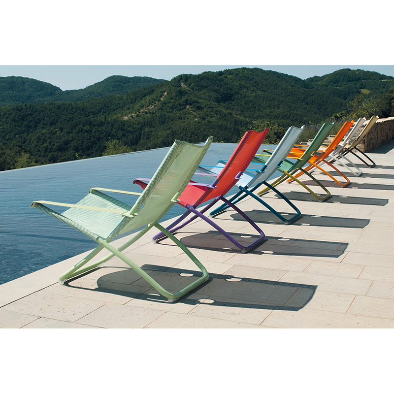 Bain de soleil, chaise longue et hamac SNOOZE Blanc / Blanc EMU