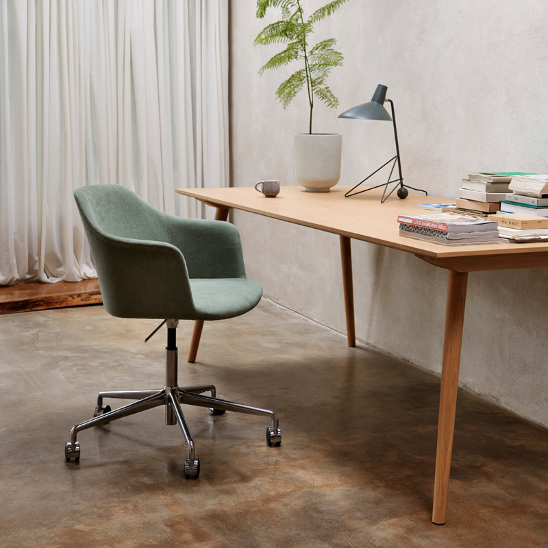Fauteuil de bureau RELY HW55 Re-Wool 218 AND TRADITION