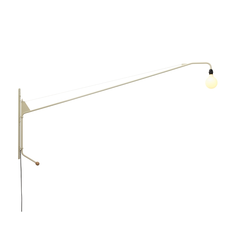 Applique POTENCE Prouvé Blanc Colombe VITRA