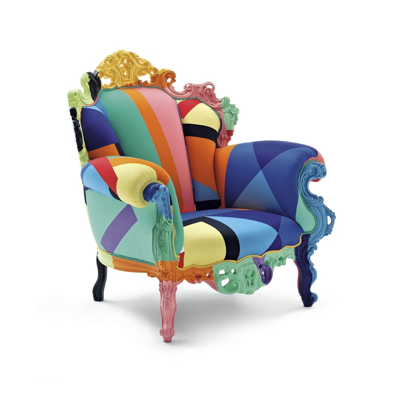 Fauteuil PROUST GEOMETRICA Multicolore  CAPPELLINI