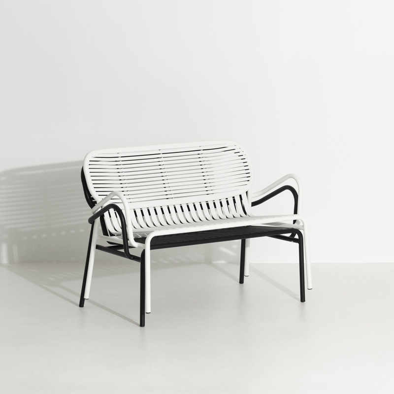 Canapé extérieur WEEK-END Rose PETITE FRITURE