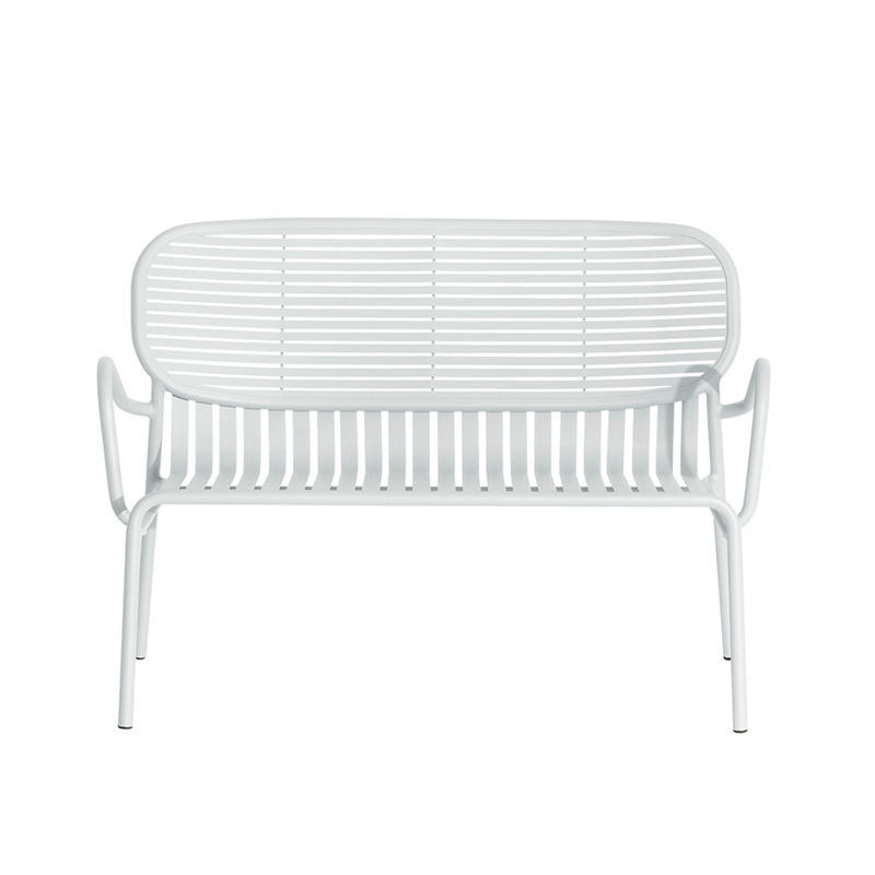 Canapé extérieur WEEK-END Gris perle PETITE FRITURE