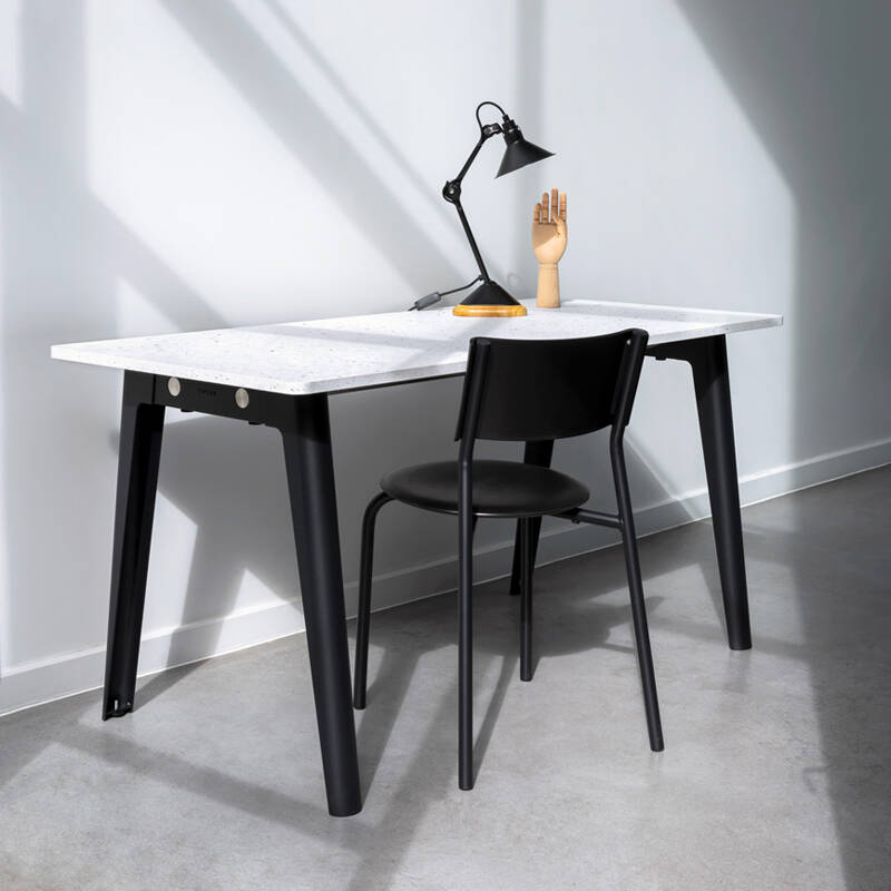 Bureau NEW MODERN Plastique Recyclé Noir graphite TIPTOE