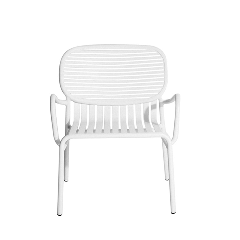 Fauteuil extérieur WEEK-END Blanc PETITE FRITURE