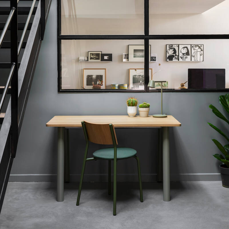 Bureau NEW MODERN Chêne Gris Eucalyptus TIPTOE