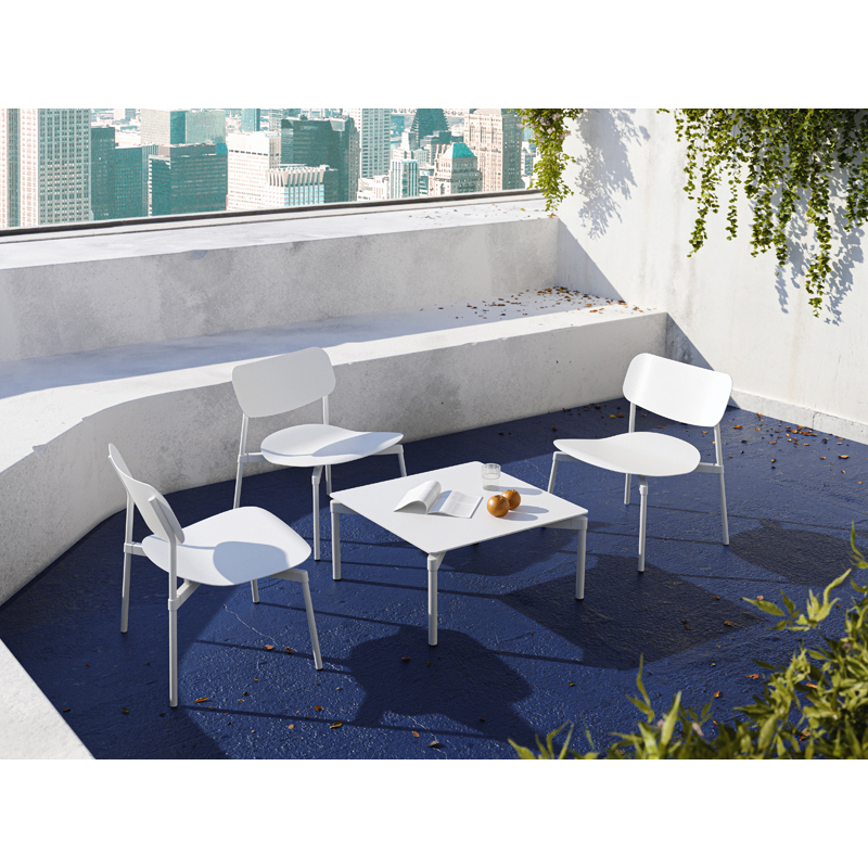 Table basse FROMME Blanc PETITE FRITURE