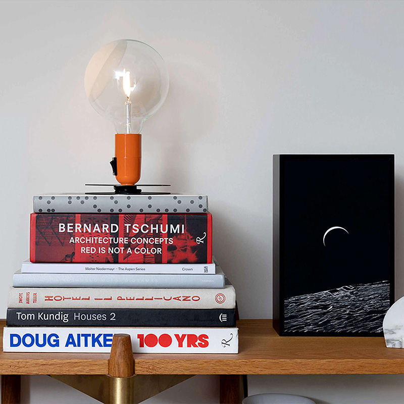 Lampe à poser LAMPADINA Orange FLOS