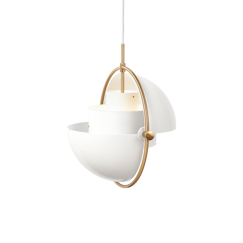 Suspension MULTI-LITE Laiton/ blanc GUBI