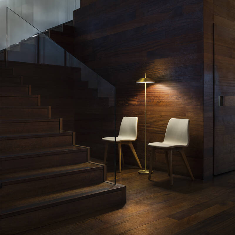 Lampadaire MAYFAIR Cuivre VIBIA