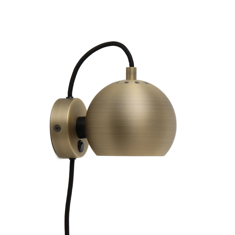 Applique BALL Laiton antique mat FRANDSEN