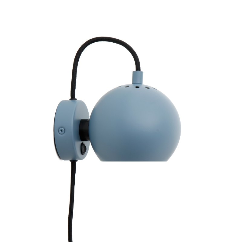 Applique BALL Bleu Citadelle mat FRANDSEN