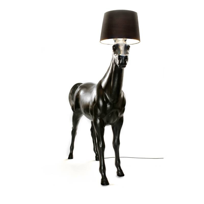 Lampadaire HORSE LAMP Noir MOOOI