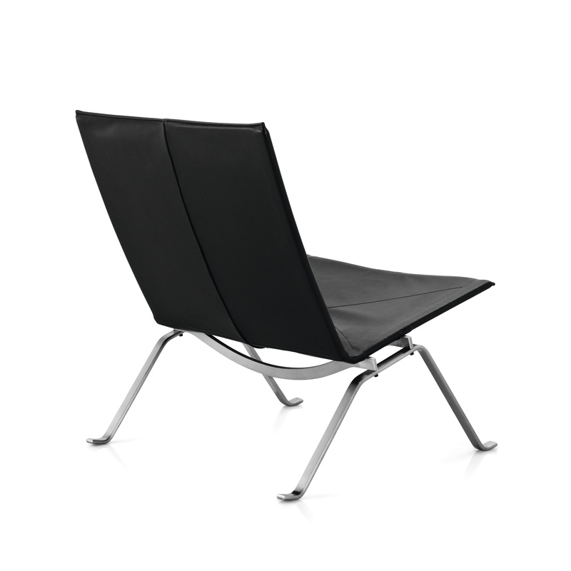 Fauteuil PK22 cuir Noir FRITZ HANSEN