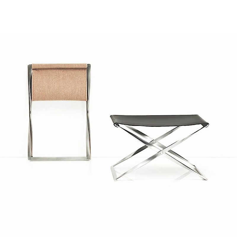 Tabouret PK91 Noir FRITZ HANSEN