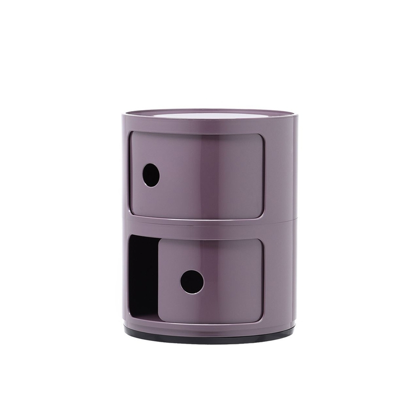 Meuble de rangement COMPONIBILI 2 tiroirs Violet KARTELL