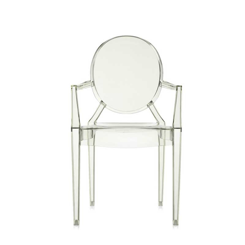Chaise LOUIS GHOST Vert cristal KARTELL