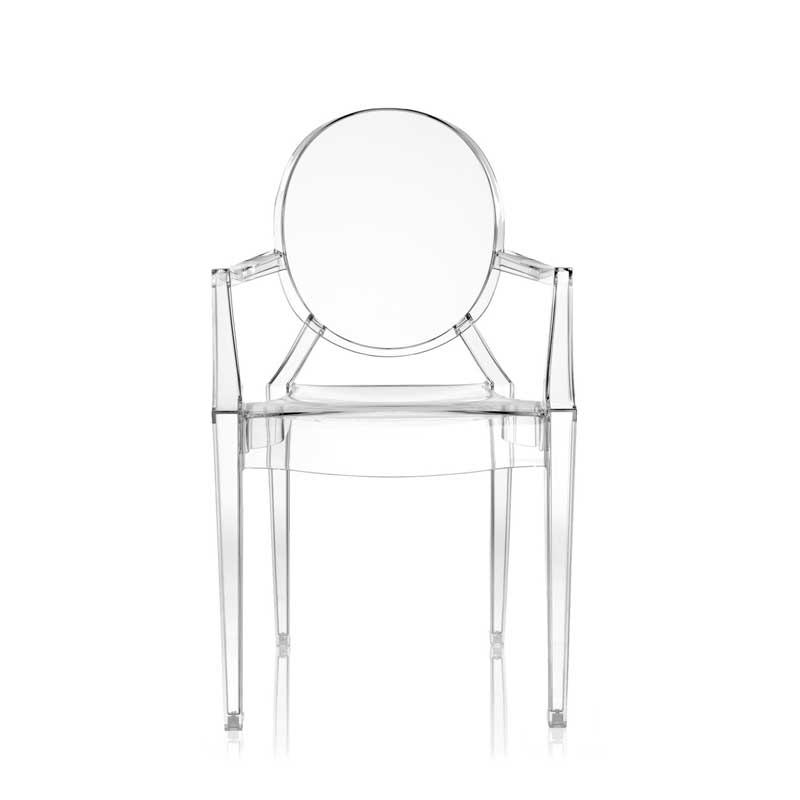Chaise LOUIS GHOST Cristal KARTELL