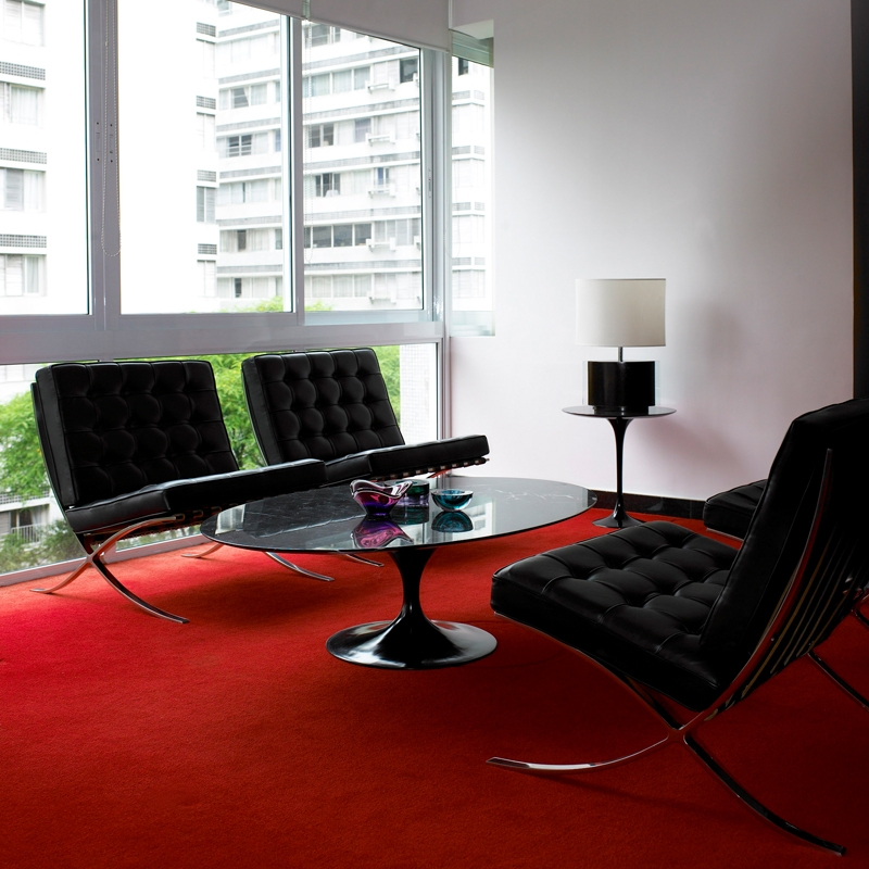 Fauteuil BARCELONA Noir KNOLL