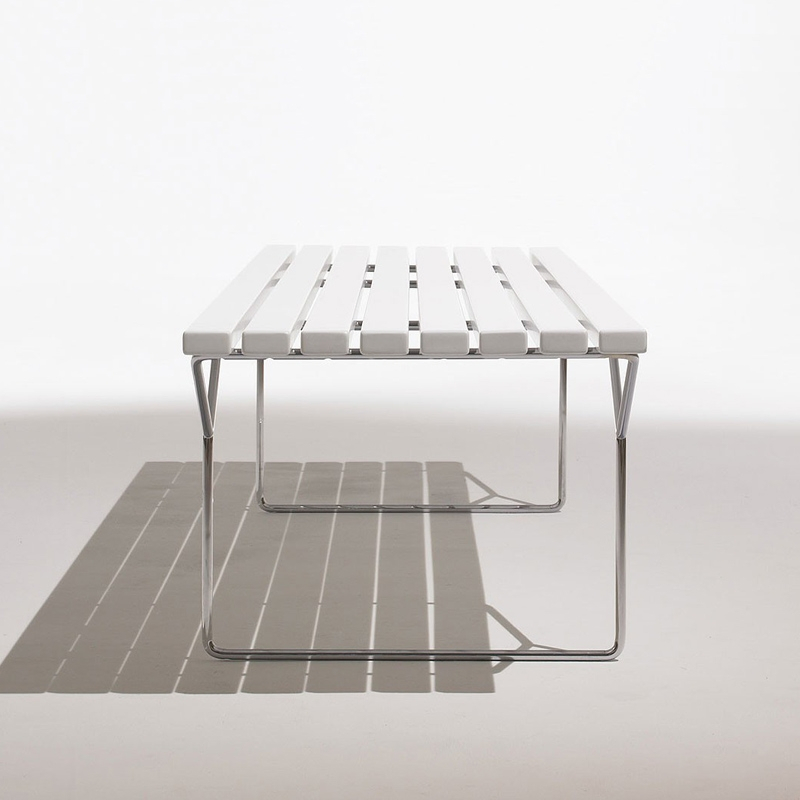 Banc BERTOIA Blanc KNOLL