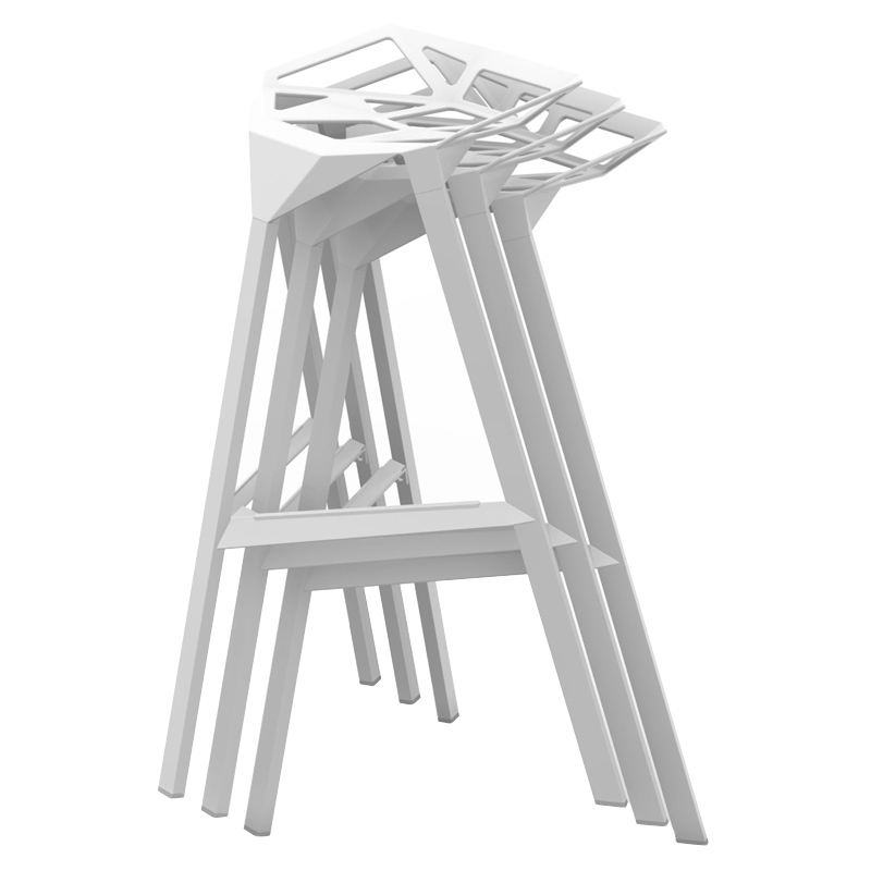 Tabouret haut ONE Blanc MAGIS
