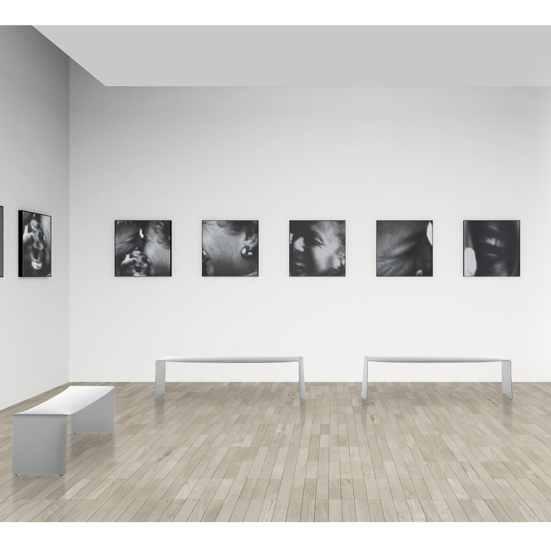 Banc LE BANC Aluminium MDF