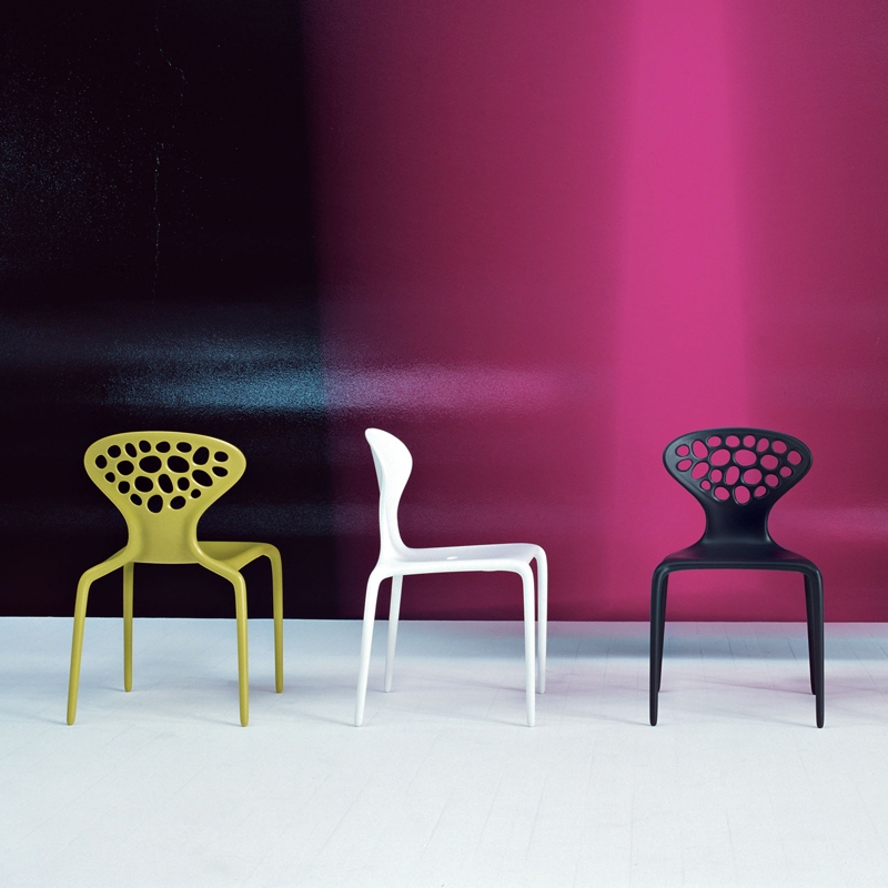 Chaise extérieur SUPERNATURAL Blanc MOROSO