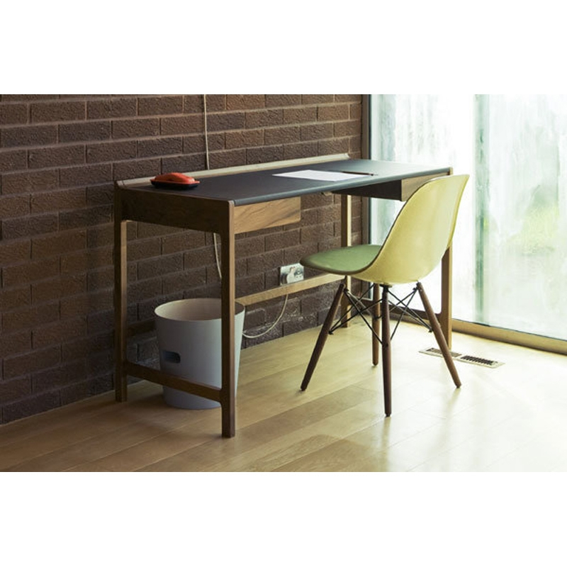 Bureau CEDRIC DESK Marron foncé SCP