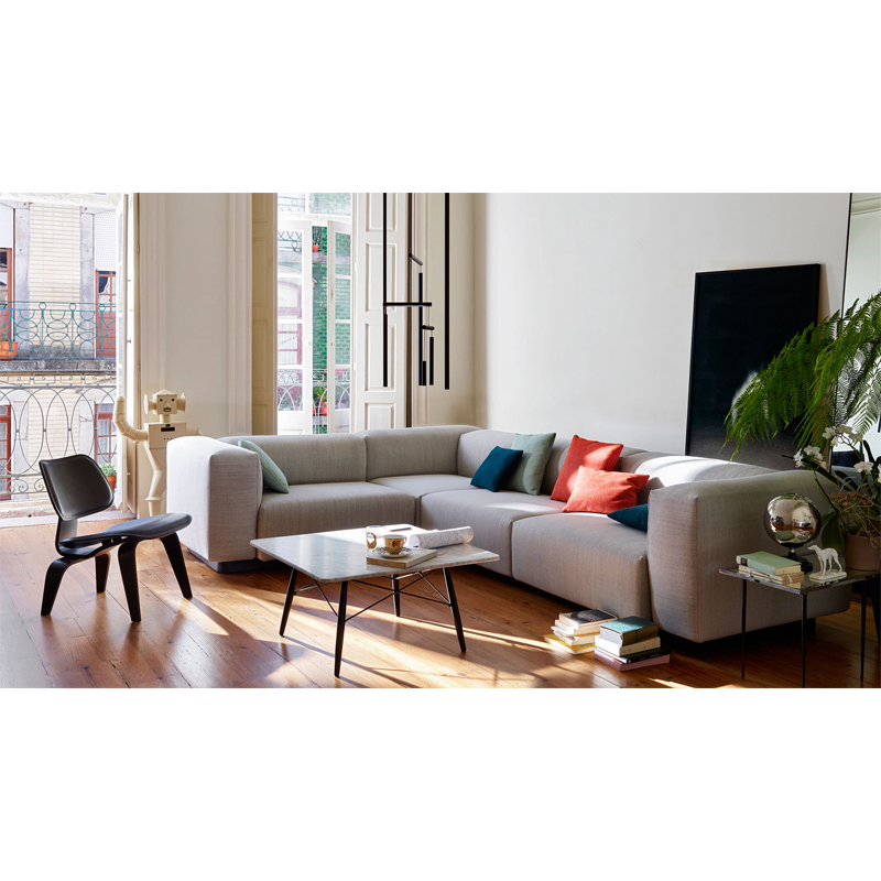 Fauteuil LCW Frêne noir VITRA