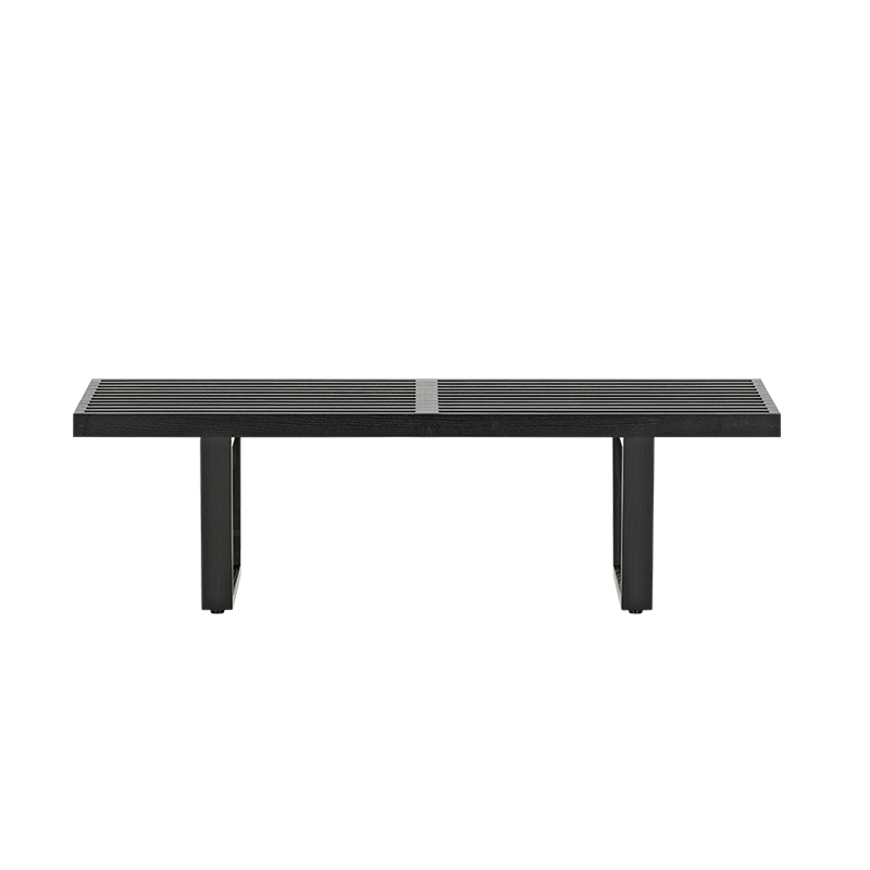 Banc NELSON BENCH Frêne noir VITRA