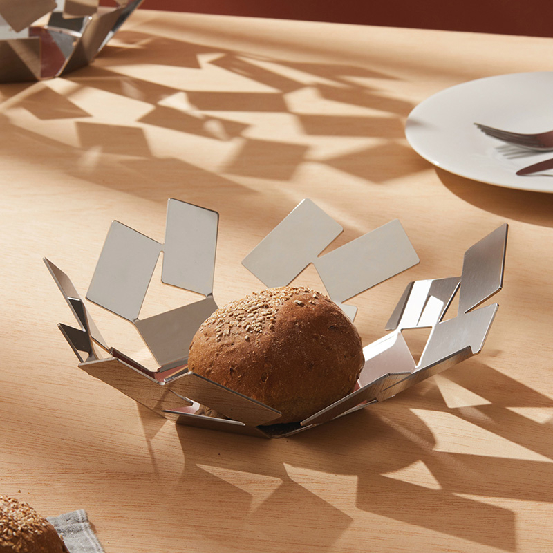 Centre de table & corbeille Coupe STANZA DELLO SCIROCCO L 24 Noir ALESSI