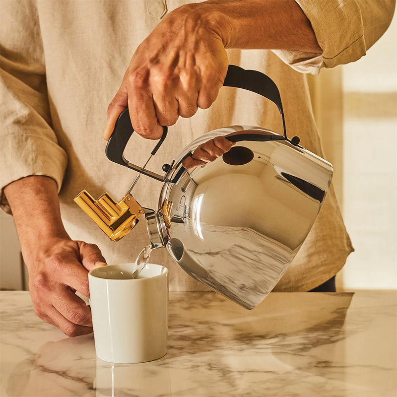 Café & Thé Bouilloire 9091 Inox ALESSI