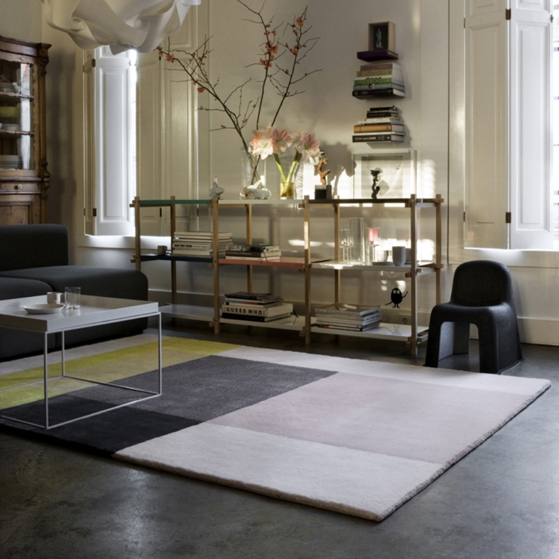 Tapis Tapis COLOUR 5 Gris, rose, jaune HAY