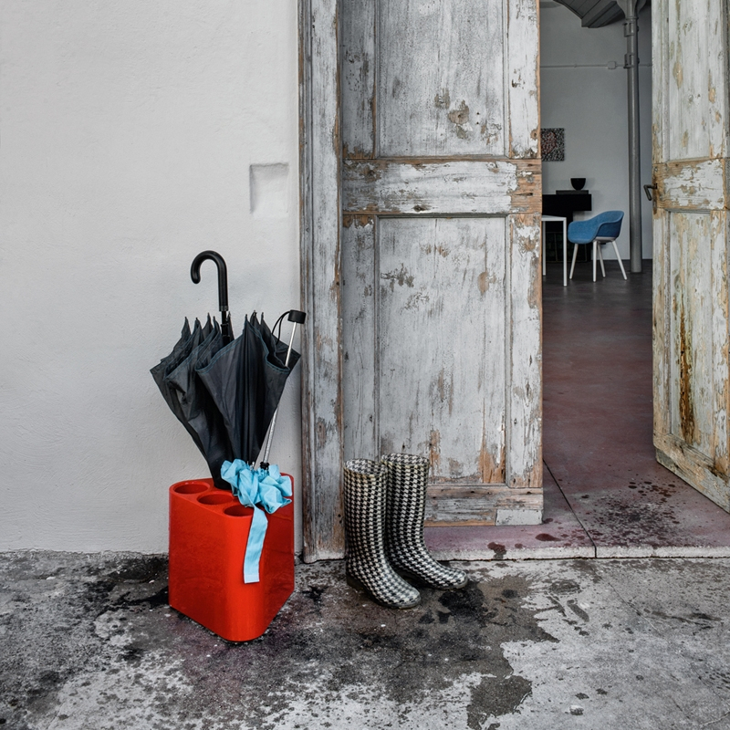 Petit rangement Porte-parapluie POPPINS Blanc MAGIS