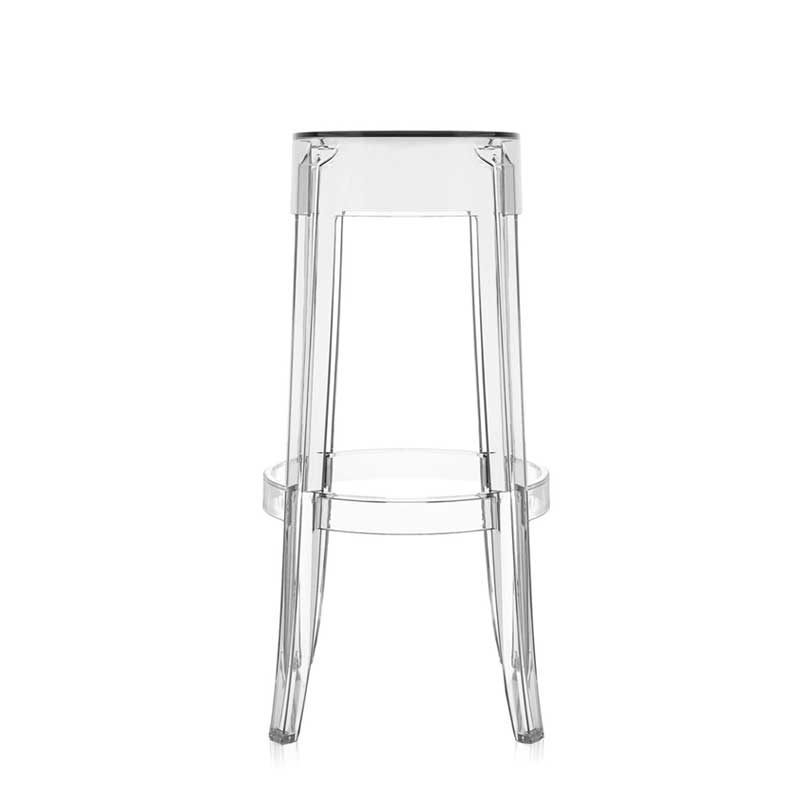 Tabouret haut CHARLES GHOST Cristal KARTELL