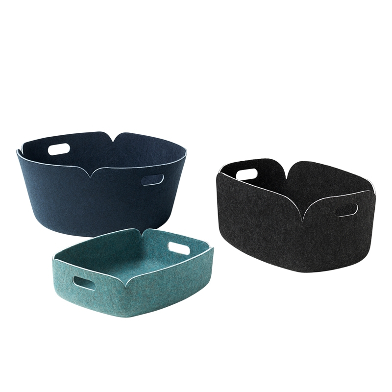 Petit rangement RESTORE Bleu nuit MUUTO