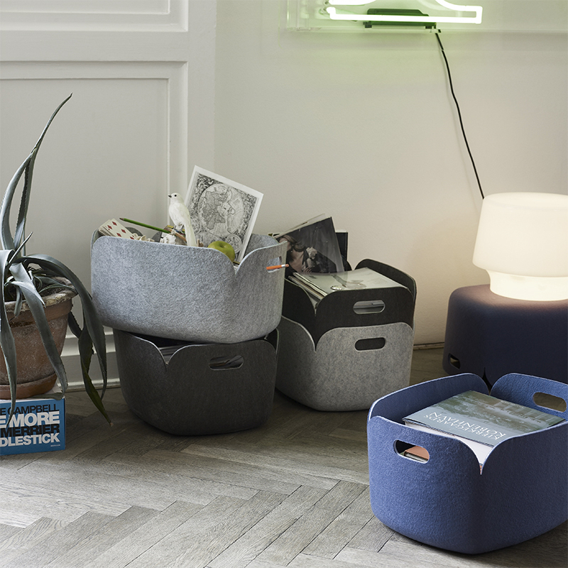 Petit rangement RESTORE Vert foncé MUUTO