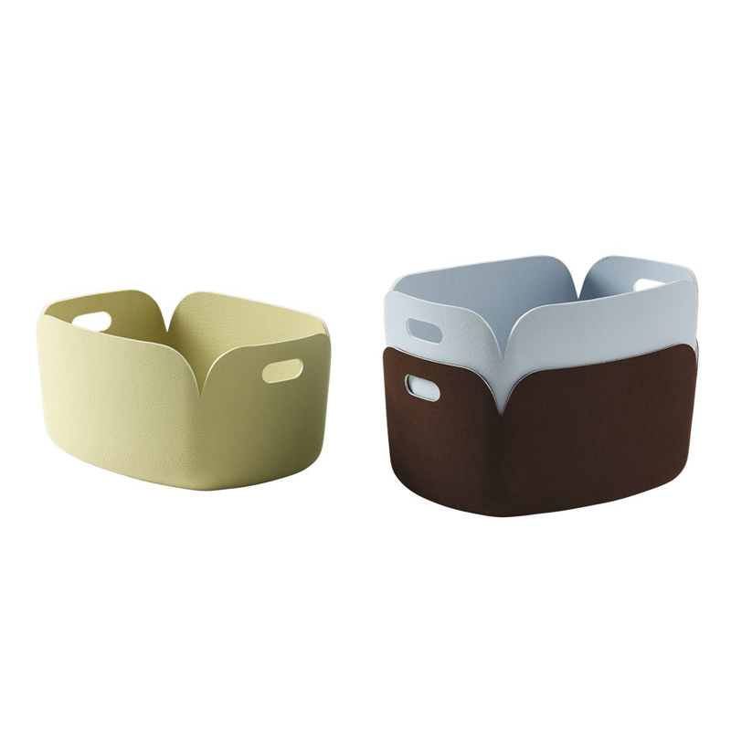 Petit rangement RESTORE Vert beige MUUTO