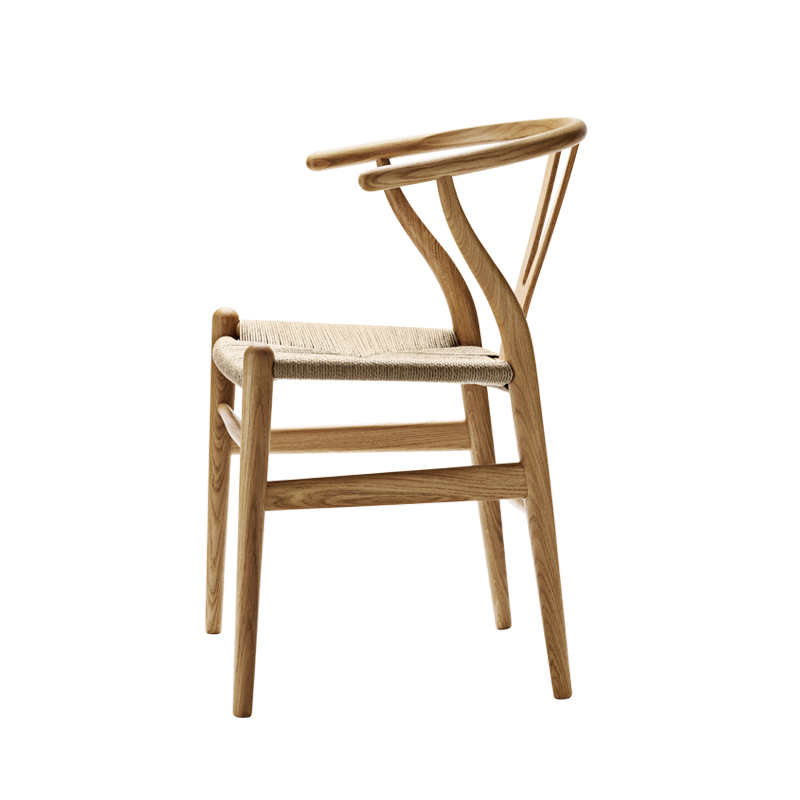 Chaise WISHBONE ARMCHAIR CH24 Chêne huilé/ corde naturelle CARL HANSEN
