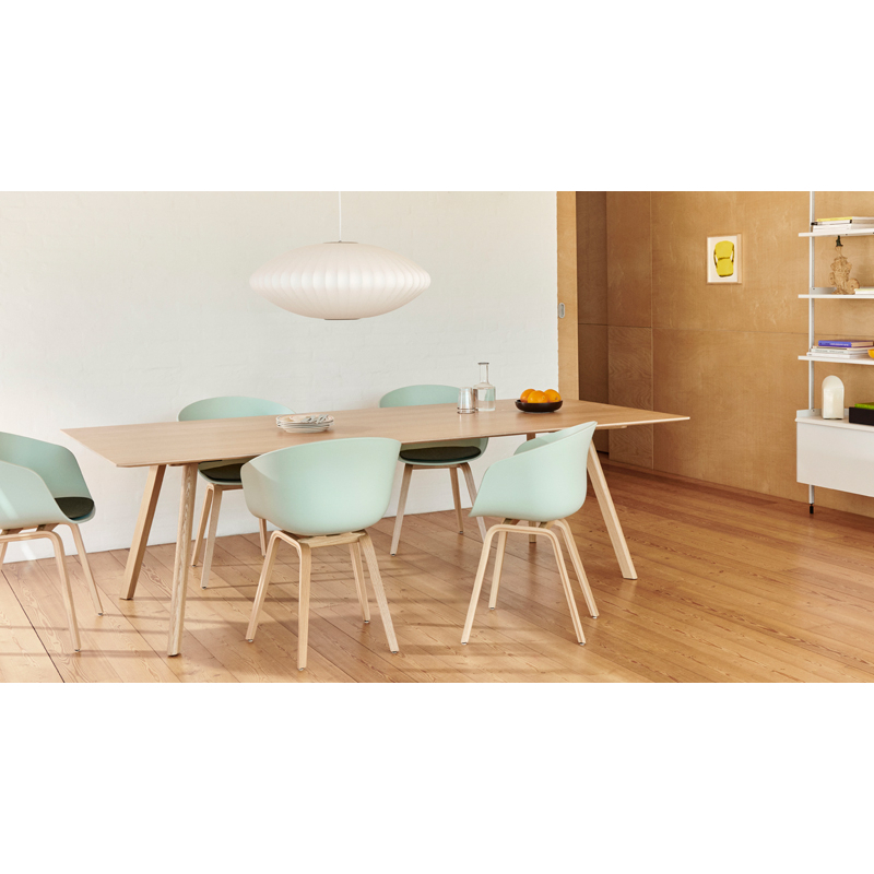 Chaise ABOUT A CHAIR AAC 22 Dusty mint HAY