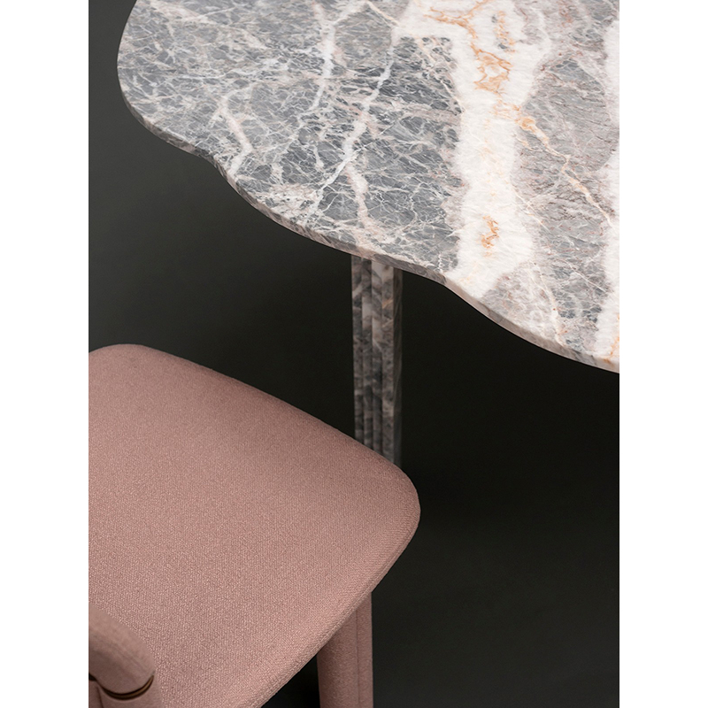 Table ORPHEUS Marbre Fior di Pesco Mat TACCHINI