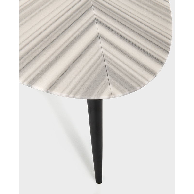 Table TWEED MARBLE L 250 Marbre Striato Olimpico ZANOTTA