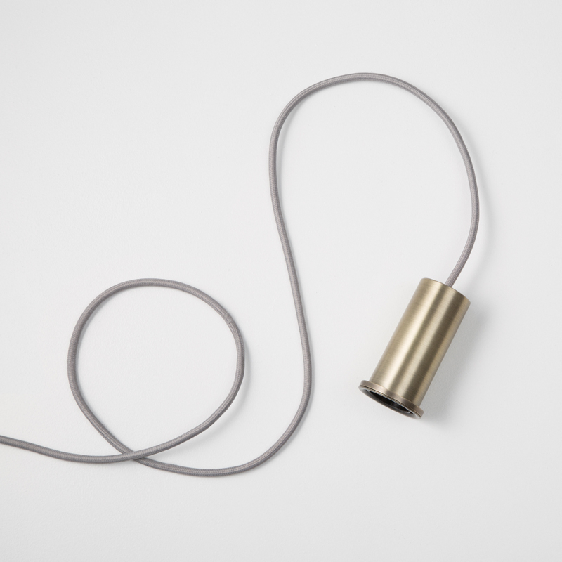 Suspension SOCKET LOW Laiton FERM LIVING