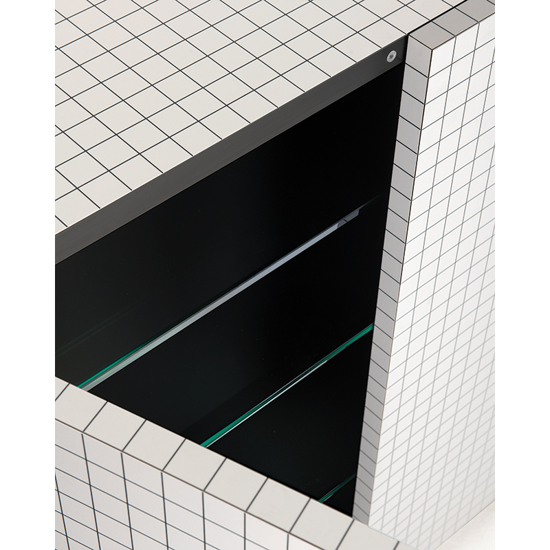 Meuble de rangement Buffet QUADERNA L 102 Blanc ZANOTTA